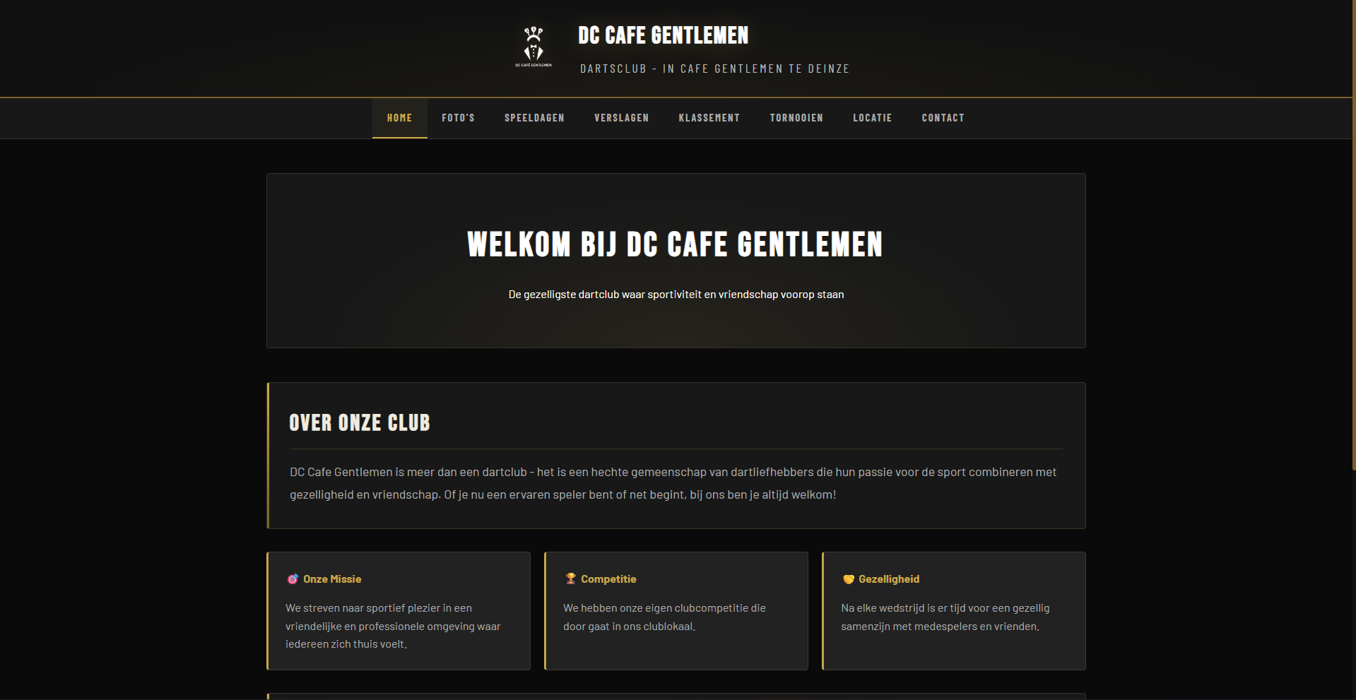 Screenshot DC Café Gentlemen